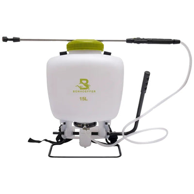 FUMIGADOR MANUAL BONHOEFFER 15 LTS. BOMBA PLASTICA # BON-P-MS15L-SOL