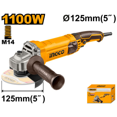 ESMERIL ANGULAR INGCO 5 220-240V 1100W #AG110038