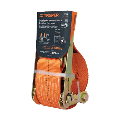 ESLINGA TRUPER 1 PZS. 9 MT X 4 CARGA MAXIMA 7.500 KG. # SU-7500 (10314)