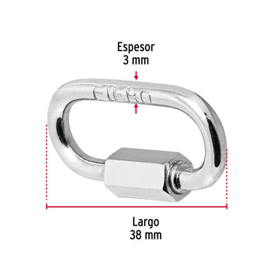 ESLABON RAPIDO TRUPER 1/8 #BSE-1/8 (BANSE-1/8) (44020)