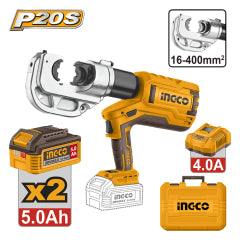 Prensa Terminal Ingco Hidraulica Inal. Indust. 20V C/Carg. C/2 Bat. 5 Ah #Ctli2005