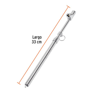 MEDIDOR DE PRESION TRUPER CABEZA DOBLE 10-200 PSI #MEA-200X (18244)