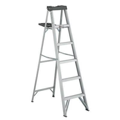 Escalera de tijera de Aluminio 1,83 m Cuprum