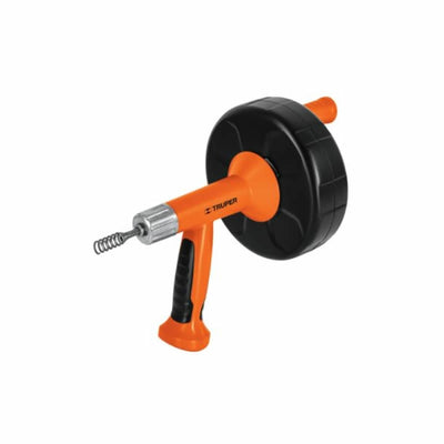 FLEXIBLE TRUPER P/DESAGUE 25 (7,6 MTS) MANUAL Y TALADRO # DECA-25X (12280)