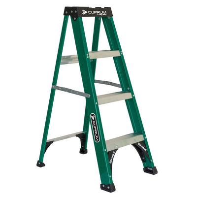 Escalera de tijera de Fibra de Vidrio 1,25 m Cuprum
