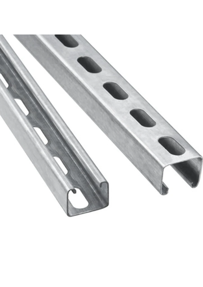 Riel RUC Perforado Electrogalvanizado 41 X 41 X 3000 Tipo Unistruit