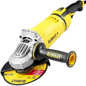 ESMERIL ANGULAR 7" 2.200W | INCLUYE (1) LLAVE, (1) GUARDA Y (1) DISCO DE DESBASTE DEWALT