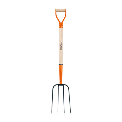 Horqueta Truper P/Paja 4 Ganchos C/Mango 35"