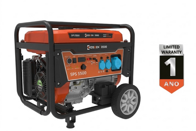 GENERADOR A GASOLINA MONOFASICO 220V 5500W CONEXION ATS ENERGEN
