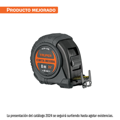 HUINCHA MEDIR FLEXOMETRO 8M 25MM TRUPER