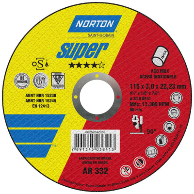 Disco Corte 7" #Ar-332 Ac./Inox. (10057380)