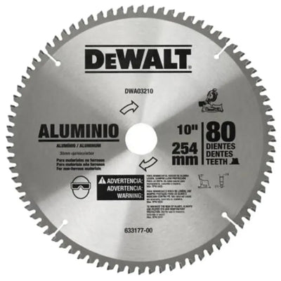 DISCO SIERRA 10 80D P/AL (DWA03210)