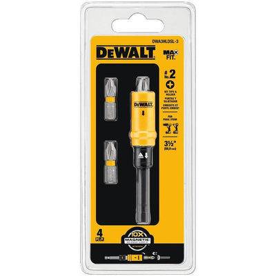 Portapuntas DEWALT Maxfit + 3 Puntas PH2 1" DEWALT