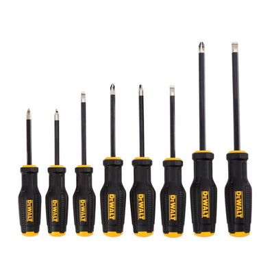 SET DE DESTORNILLADORES TOUGHSERIES (8 PC) DEWALT