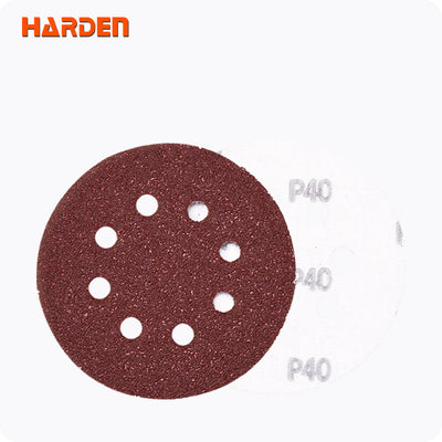 10 Piezas 125 mm Grano 40 Disco Lija Velcro Harden