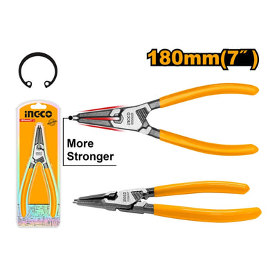 ALICATE INGCO - 180 MM /7 SEGURO INTERIOR RECTO # HCCP261803