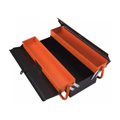 CAJA HERRAMIENTA METALICA  KENDO # 90200 3 BANDEJAS 46X20X16 CMS