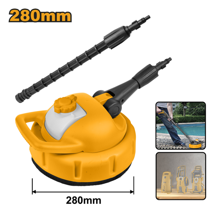 CEPILLO TERRAZA INGCO 280 MM  # HPB36201  P/HIDROLAVADORA