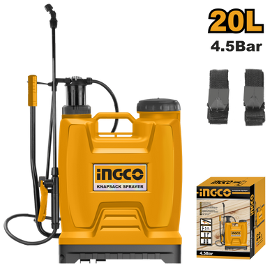 FUMIGADOR 20 LITROS INGCO C/VALVULA SEGURIDAD  # HSPP42002