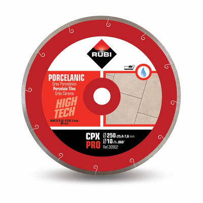 Disco Diamante Rubi # 30962 Continuo Cpx 250 Mm Pro