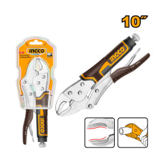 Llave Caiman Ingco 10" - 10-Wr C/Mango Antideslizante #Hcjlw0110