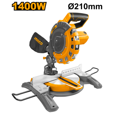 SIERRA INGLETEADORA INGCO  8/210MM 1400 WATTS #BMS14007