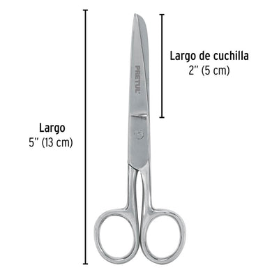 TIJERA PRETUL (TRUPER) COSTURA/OFICINA 5 #TP-8642-5  (23152)