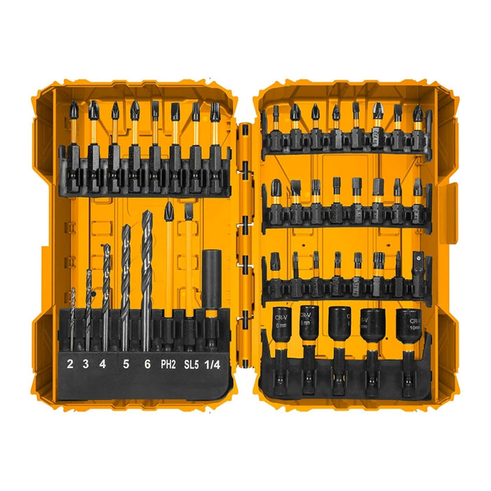 PUNTAS DE IMPACTO- ADAPTADOR-BROCAS INGCO JGO.45 PZAS.# AKDL24502(OF)