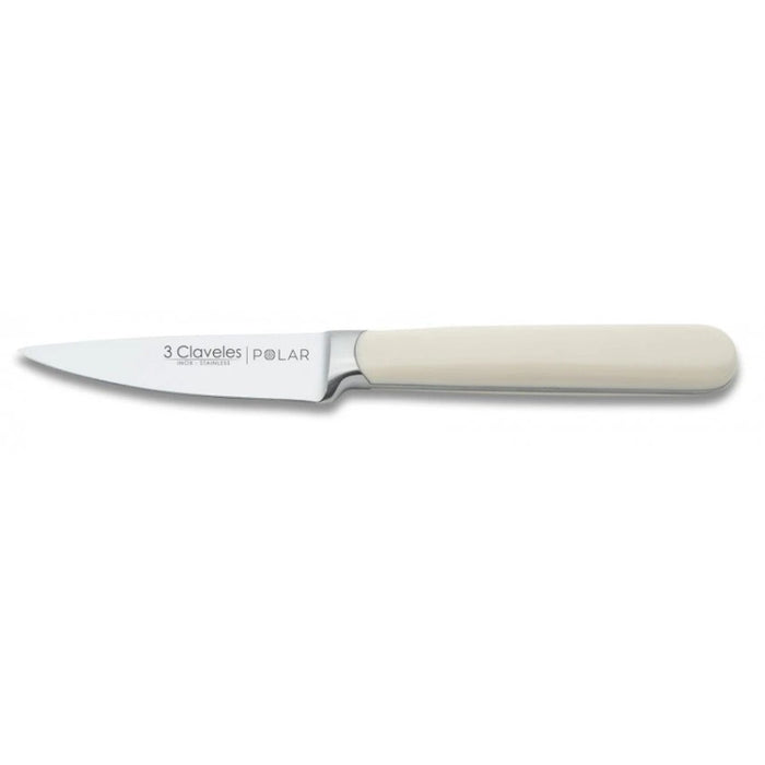 CUCHILLO TRES CLAVELES FORJADO # 1070 POLAR VERDURAS  9  CMS