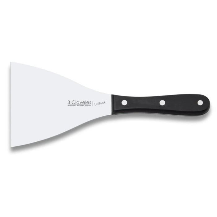 ESPATULA  TRES CLAVELES UNIBLOCK  # 1175  12  X 13 CMS INOX