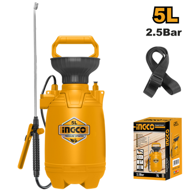 FUMIGADOR  5 LITROS INGCO C/VALVULA SEGURIDAD  # HSPP30502
