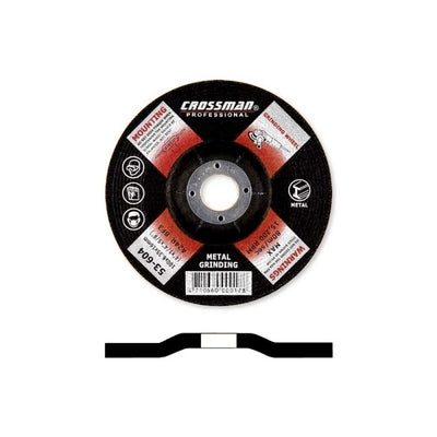 DISCO DESBASTAR METAL CROSSMAN 115X6,35X22,2MM #53645(OF)