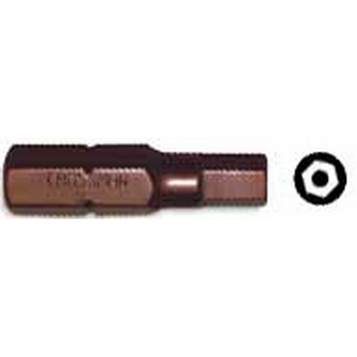 PUNTA CROSSMAN MAGNET. HEX. TAMPER PROOF H-1.5 1/4X25MM # 44-285 (10 UNI.)(OF)