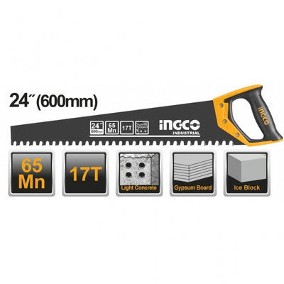 SERRUCHO HORMIGON INGCO 600MM/ 24 #HCBS016001