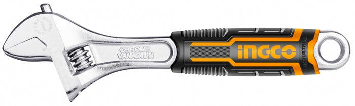 LLAVE FRANCESA INGCO CROMADA M/ENGOMADO 10" # HADW131108