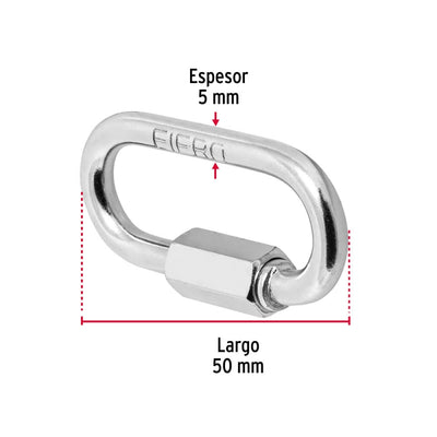 ESLABON RAPIDO FIERO (TRUPER) 3/16 #BSE-3/16 ( BANSE-3/16)  (44021)
