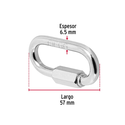 ESLABON RAPIDO FIERO (TRUPER) 1/4 # BSE-1/4 (BANSE-1/4)  (44022)