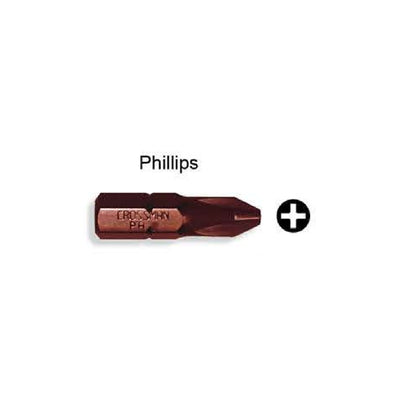 PUNTA CROSSMAN MAGNET.PHIL #3 - 1/4 X 25MM # 44-203 (10 UNI.)