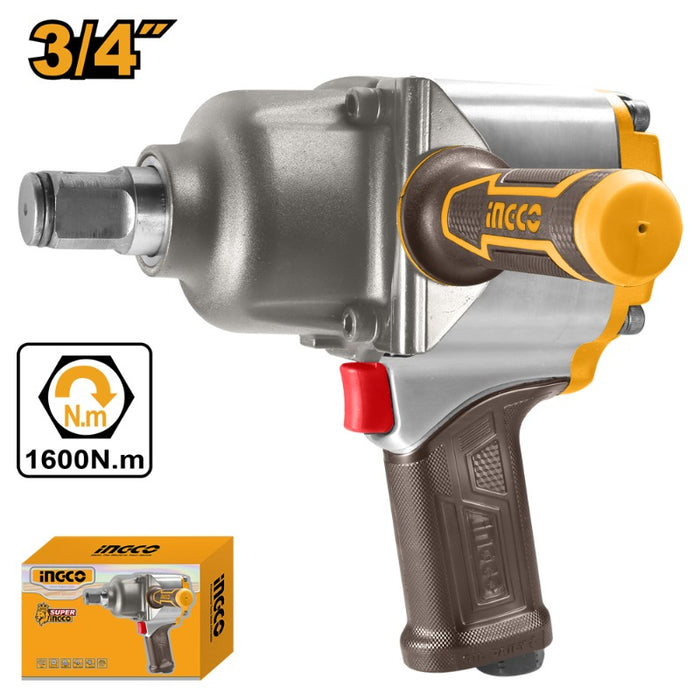 PISTOLA INGCO DE IMPACTO NEUMATICA INDUSTRIAL 3/4"  # AIW341302