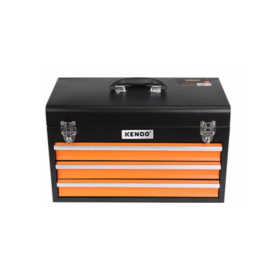 CAJA HERRAMIENTAS KENDO #90517  METALICA JGO.  86 PZS - 4 BANDEJAS