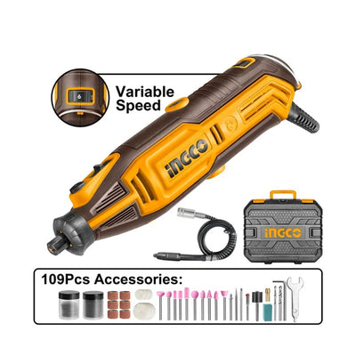 HERRAMIENTA MULTIFUNCIONAL INGCO 130 WATS C/ 109 ACCESORIOS #MG13328-7