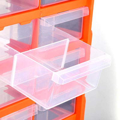 ORGANIZADOR TACTIX #320632  PLAST.- 50 x 25 x 16 CM- 22 CAJAS