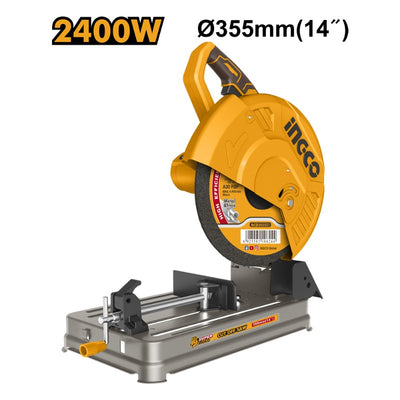 TRONZADORA INGCO INDUSTRIAL 14 2400 WATTS 355 MM # COS243558