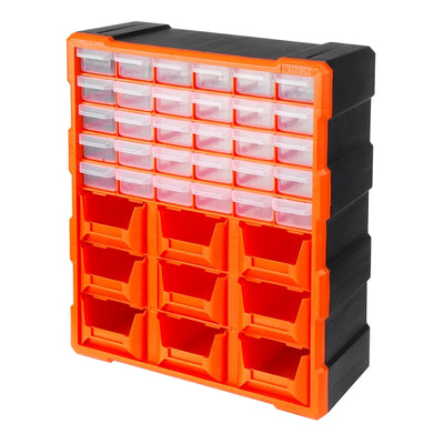 ORGANIZADOR TACTIX #320644  PLAST.- 47,5 X 38,5 X16,2  CM- 30 CAJAS Y 9 BANDEJAS