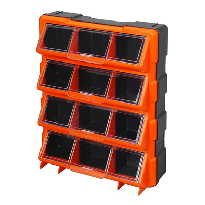 ORGANIZADOR TACTIX #320648  PLAST.- 46 X 36 X 12  CM - 12 COMPARTIMENTOS