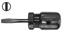 ATORNILLADOR CROSSMAN PERILLERO 1/4X1.1/2 CARP.#46-521  (6x38 MM)