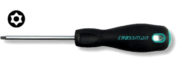 ATORNILLADOR CROSSMAN TORX TAMPER PROOF T-6 X 75  # 46-360