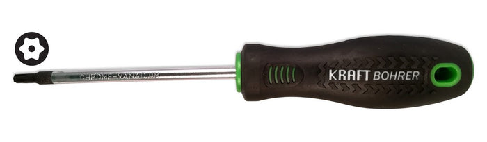 ATORNILLADOR TORX TAMPER KRAFT BOHRER GERMANY TX-10 X  75 MM (OF)
