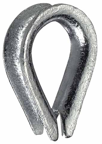 GUARDACABO GALV.  5/16 (8 MM)