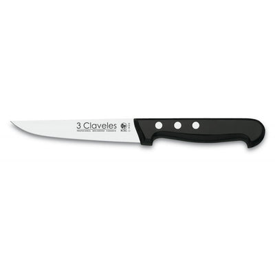 CUCHILLO TRES CLAVELES # 933 (934) INOX MGO ABS 11 CMS COCINA